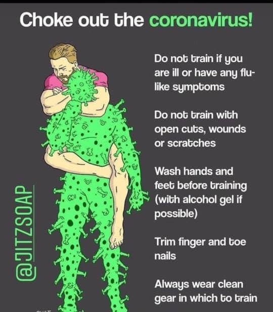 Choke out the coronavirus!
